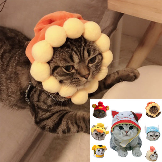 Cartoon Pet Costume Hat