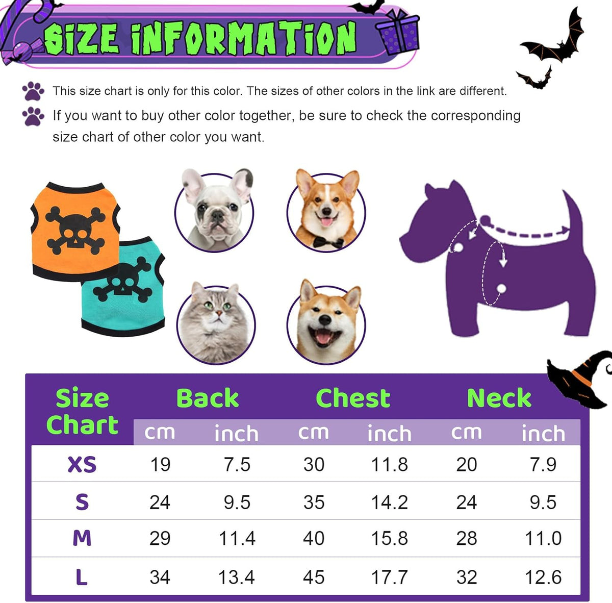Skull & Bones Pet Costume Tank