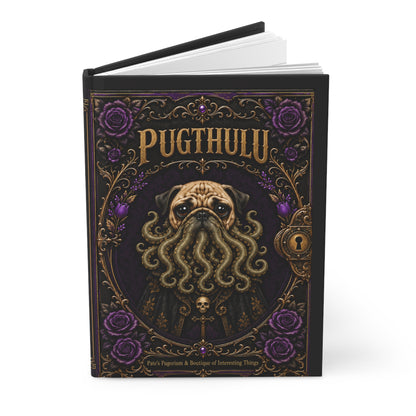 Pugthulu — Cosmic Horror Pug Hardcover Journal