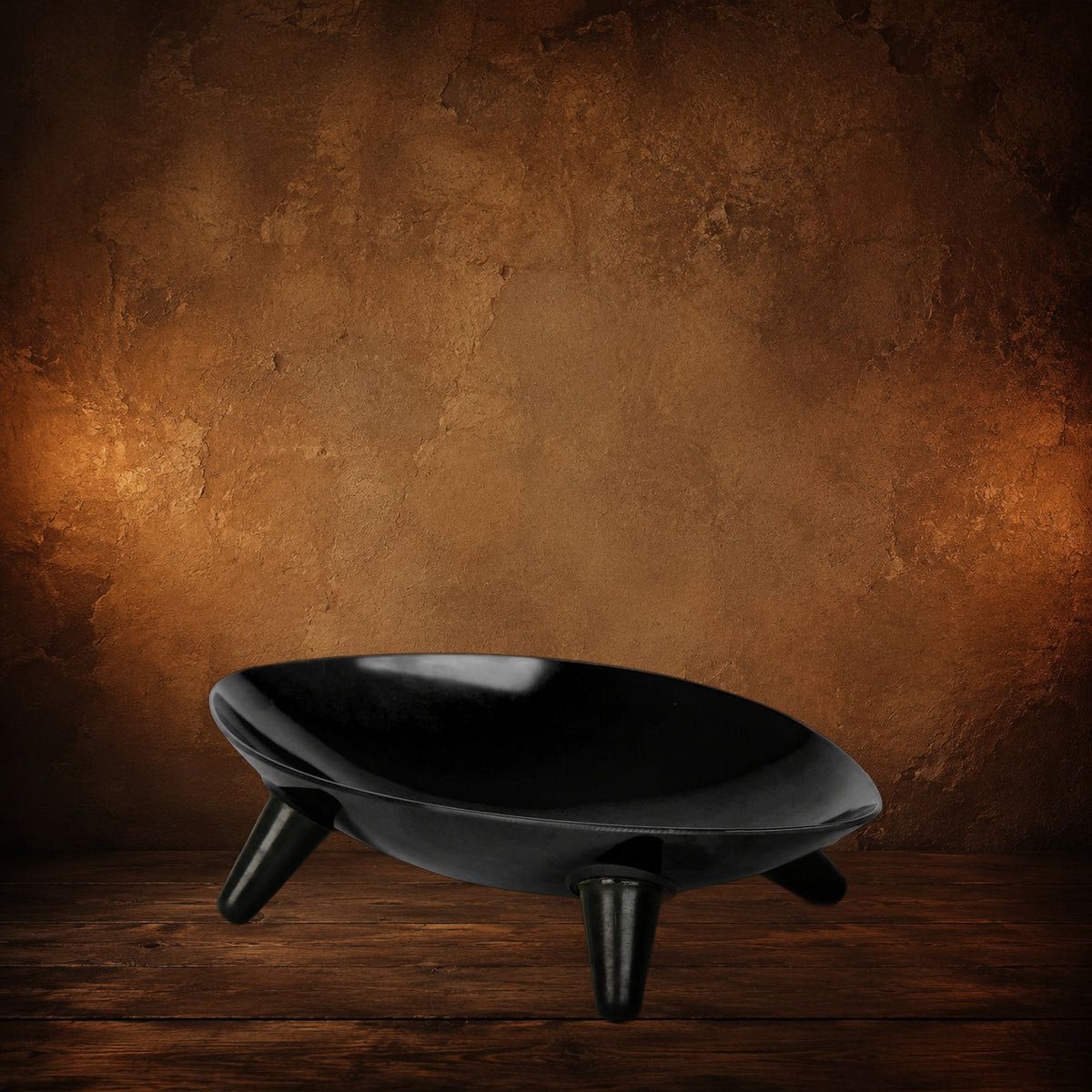 The Sculpted Supper Dish — Melamine Pet Bowl on an antique Pate’s Pugorium backdrop