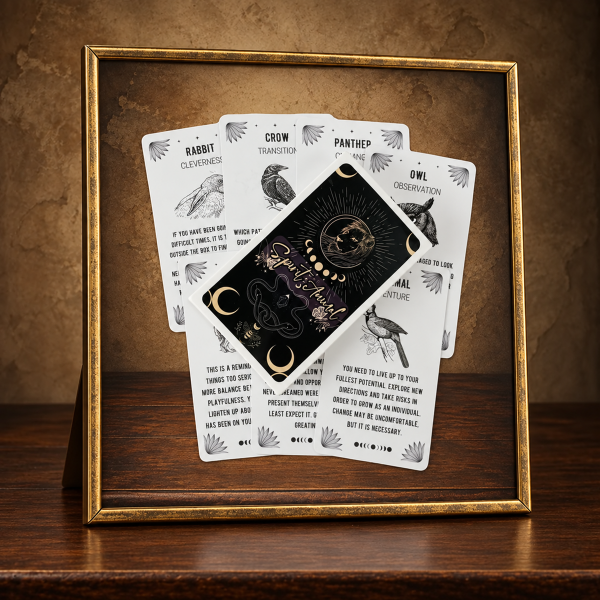 The Wild Familiar — Spirit Animal Oracle