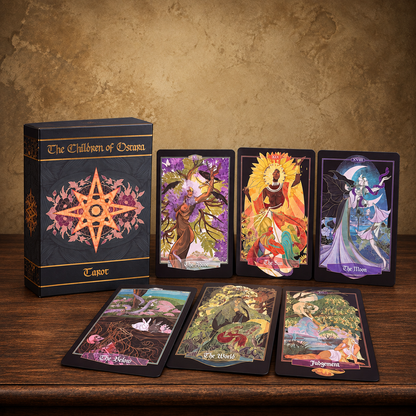 Children of Ostara — Limited Gold Tarot & Book Set