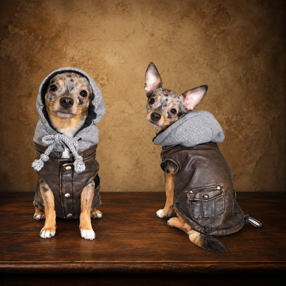The Vintage Aviator — Bomber Dog Jacket