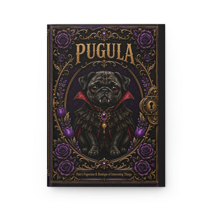 Pugula — Vampire Pug Hardcover Journal