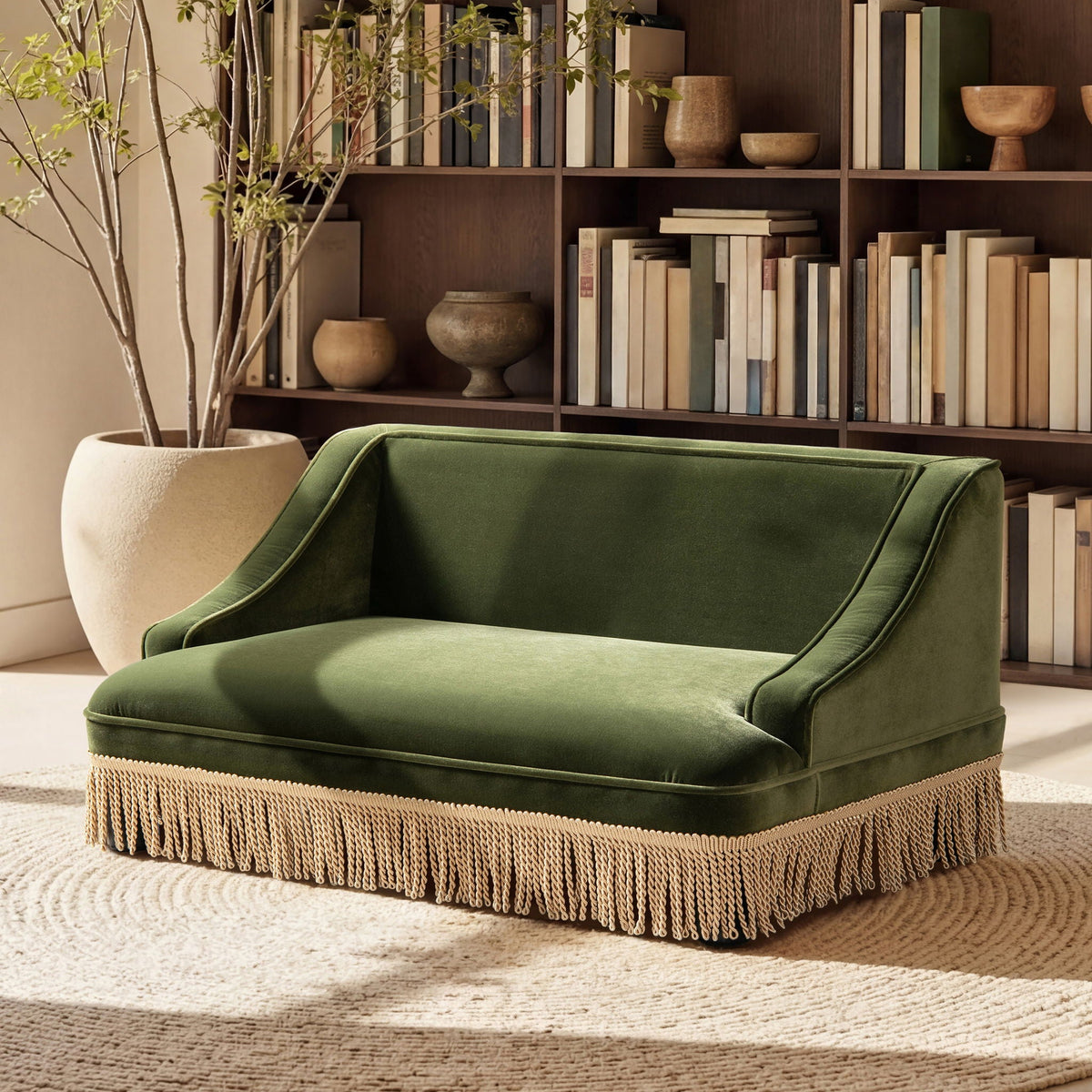 The Duchess — Fringed Pet Sofa