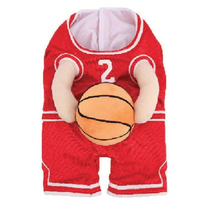 Basketball Dog Costume with Ball