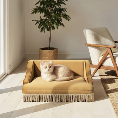 The Duchess — Fringed Pet Sofa