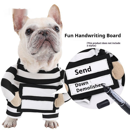 The Striped Mischief — Dog Halloween Costume