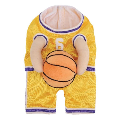 Basketball Dog Costume with Ball