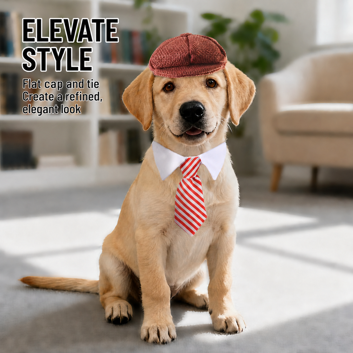 The Little Lord Flat Cap & Tie Set