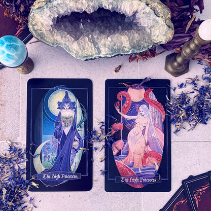 Children of Ostara — Limited Gold Tarot & Book Set