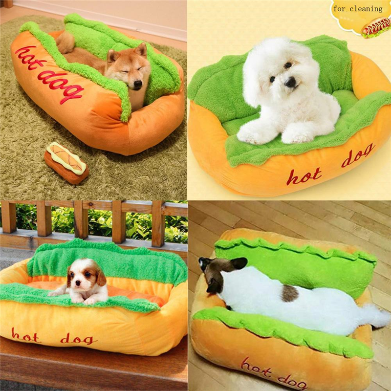 The Frankfurter Fainting Couch — Hot Dog Pet Bed