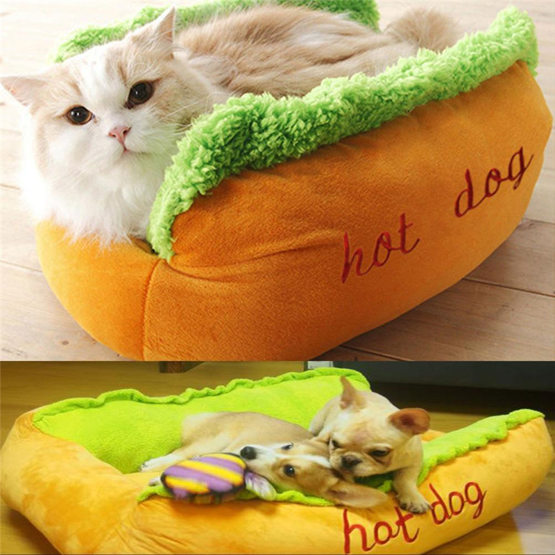 The Frankfurter Fainting Couch — Hot Dog Pet Bed