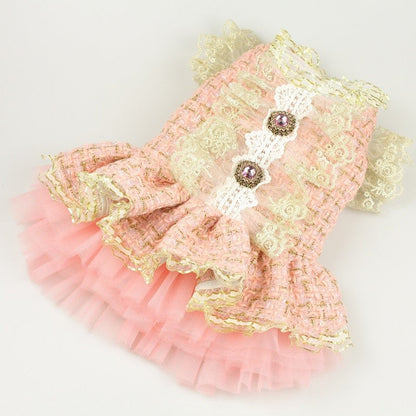 The Rose Parlour Tweed Gown