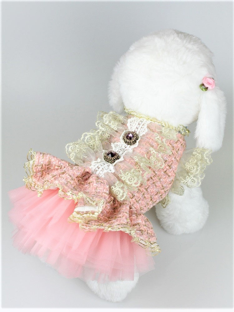 The Rose Parlour Tweed Gown