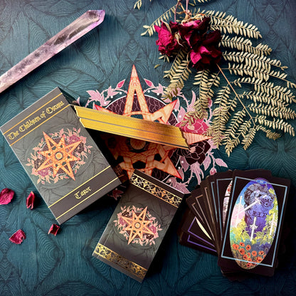 Children of Ostara — Limited Gold Tarot & Book Set