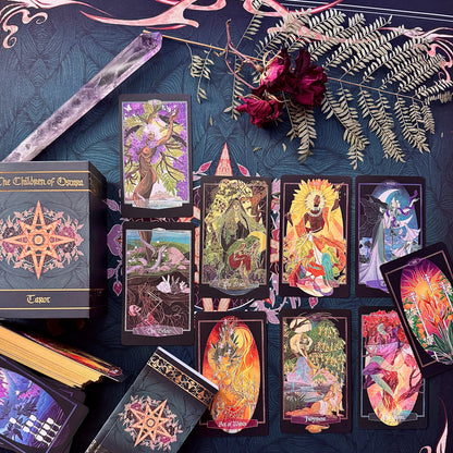 Children of Ostara — Limited Gold Tarot & Book Set