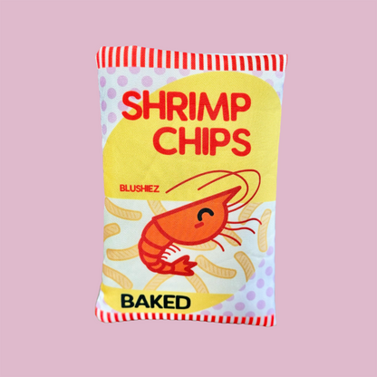 The Contraband Shrimp Chips — 2-Piece Crinkle Toy