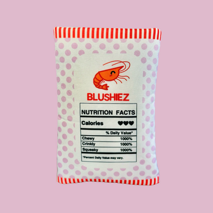 The Contraband Shrimp Chips — 2-Piece Crinkle Toy