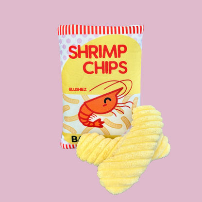 The Contraband Shrimp Chips — 2-Piece Crinkle Toy