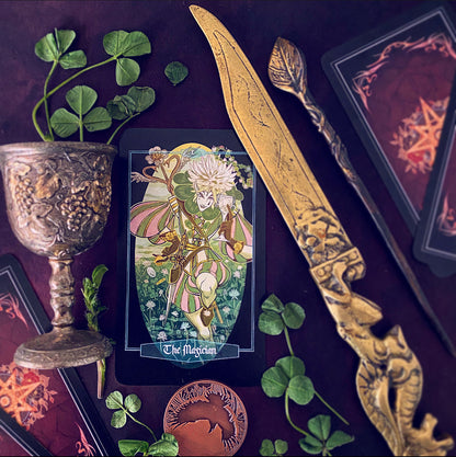 Children of Ostara — Limited Gold Tarot & Book Set