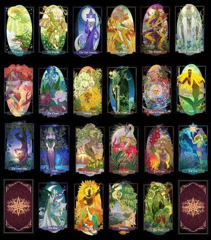 Children of Ostara — Limited Gold Tarot & Book Set