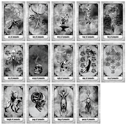 The Blackened Arcana — Shawn Coss Tarot Deck