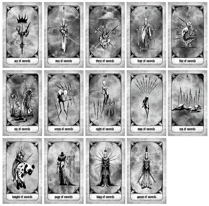 The Blackened Arcana — Shawn Coss Tarot Deck
