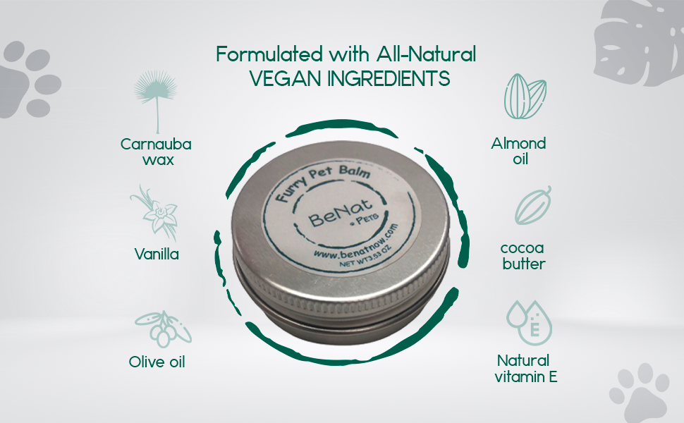 BeNat Furry Pet Balm — 0.9 oz