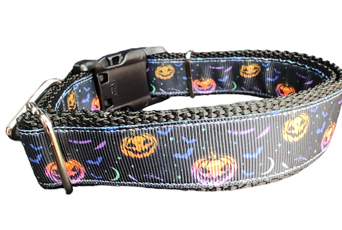Fright Night Nylon Dog Collar