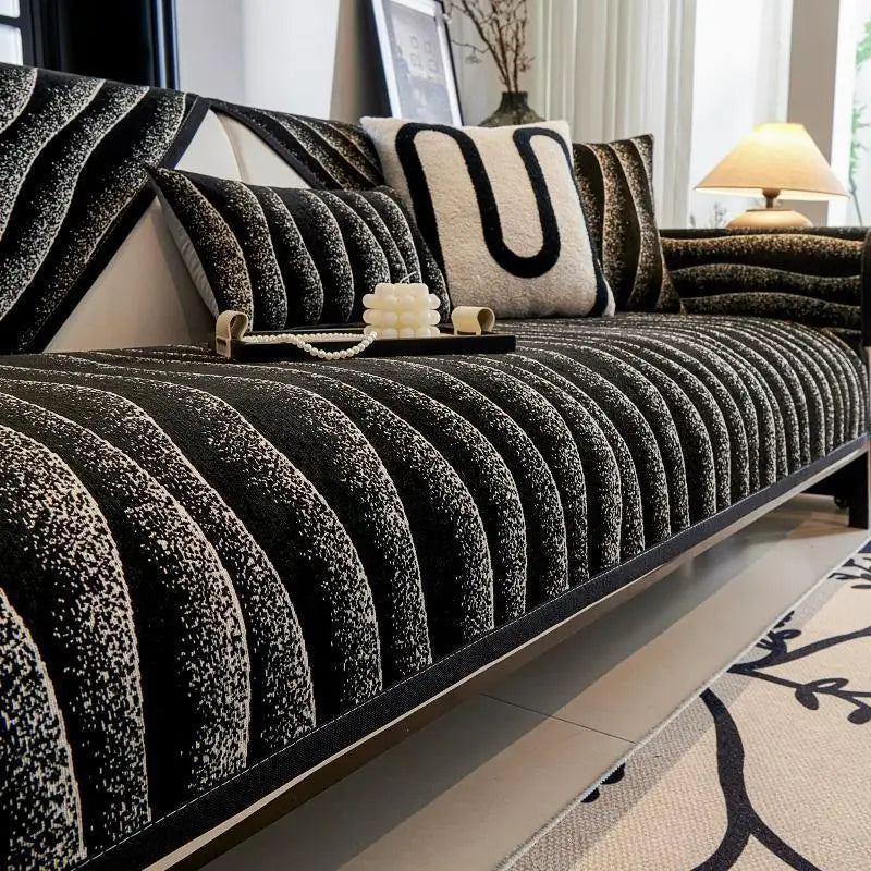 The Drawing-Room Velvet Sofa Cover