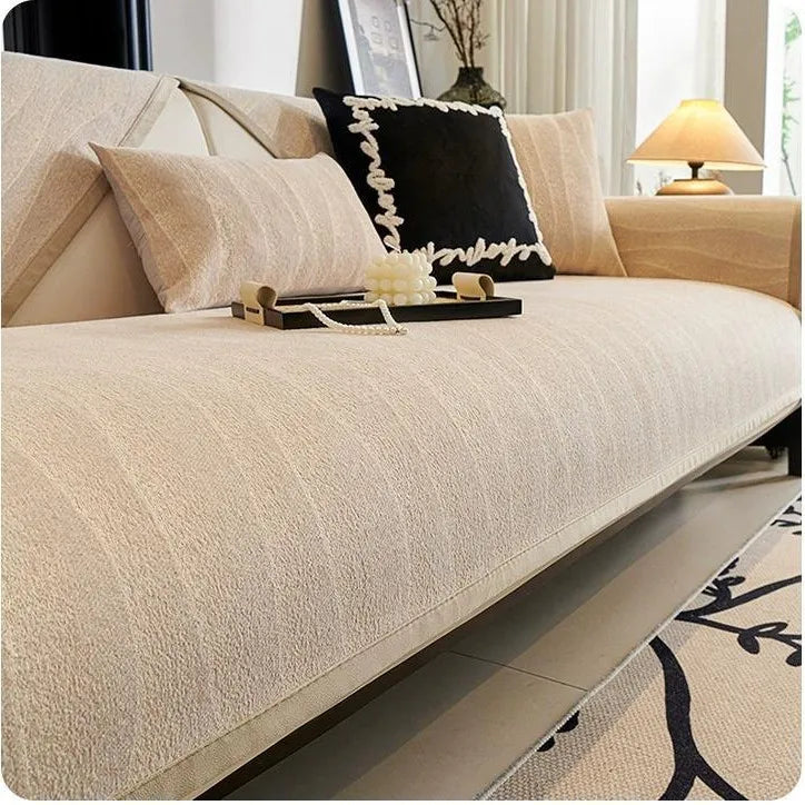 The Drawing-Room Velvet Sofa Cover