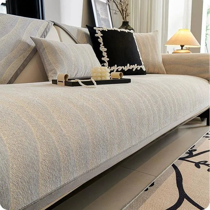 The Drawing-Room Velvet Sofa Cover