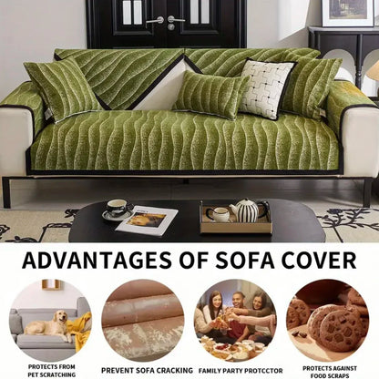 The Drawing-Room Velvet Sofa Cover