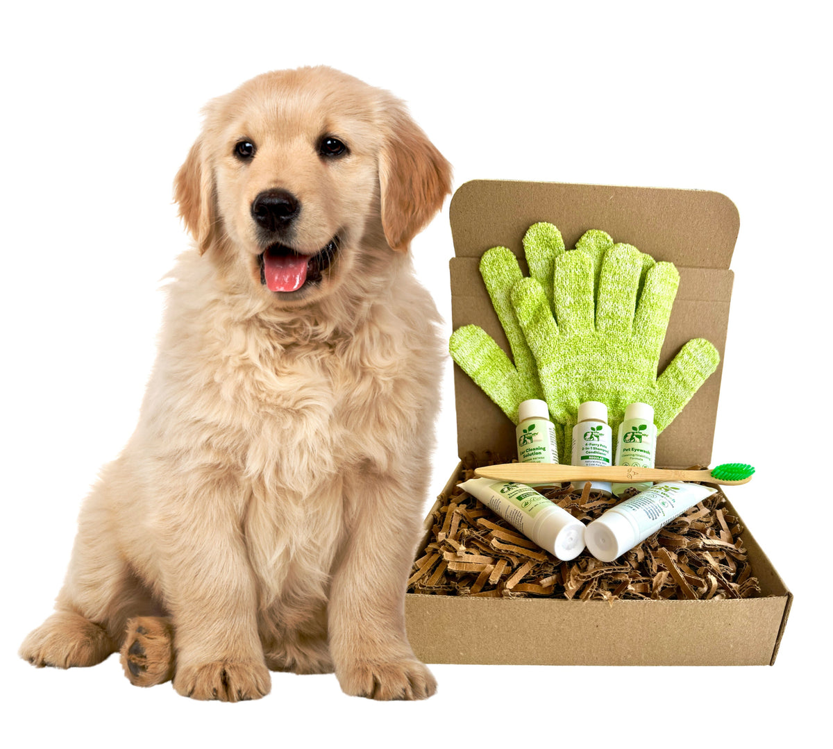 ReNewedPet 4-Furry Dogs Restorative Grooming Kit