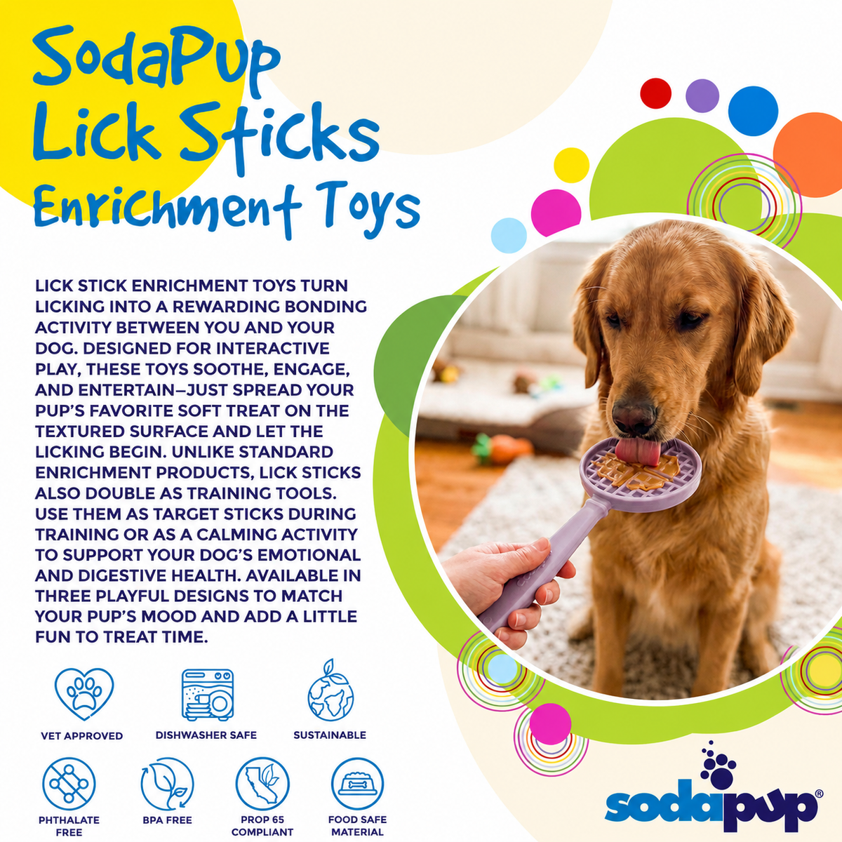 The Distraction Wand — Handheld Lick Toy