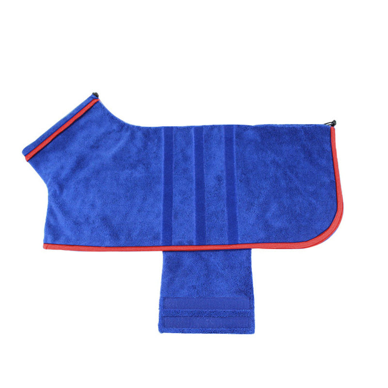Adjustable Pet Drying Bathrobe