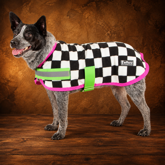 Jeffers Expression Fleece Dog Coat