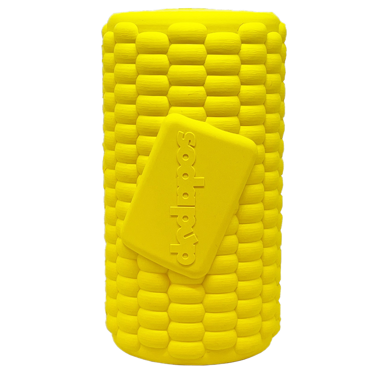 Corn on the Cob Dog Treat Toy