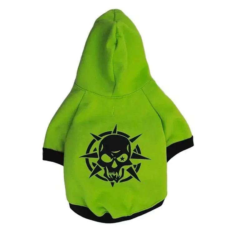 The Crypt Keeper Skull Pet Hoodie