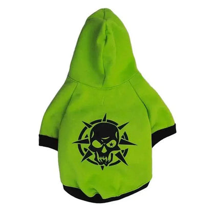 The Crypt Keeper Skull Pet Hoodie