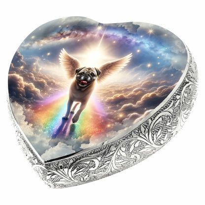 The Rainbow Passage — Pug Memorial Urn