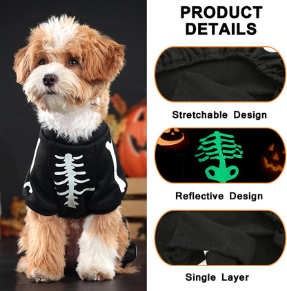 The Glowbone Skeleton Pet Suit