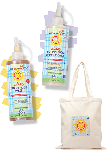 Calming Puppy & Dog Wash and Conditioner Set