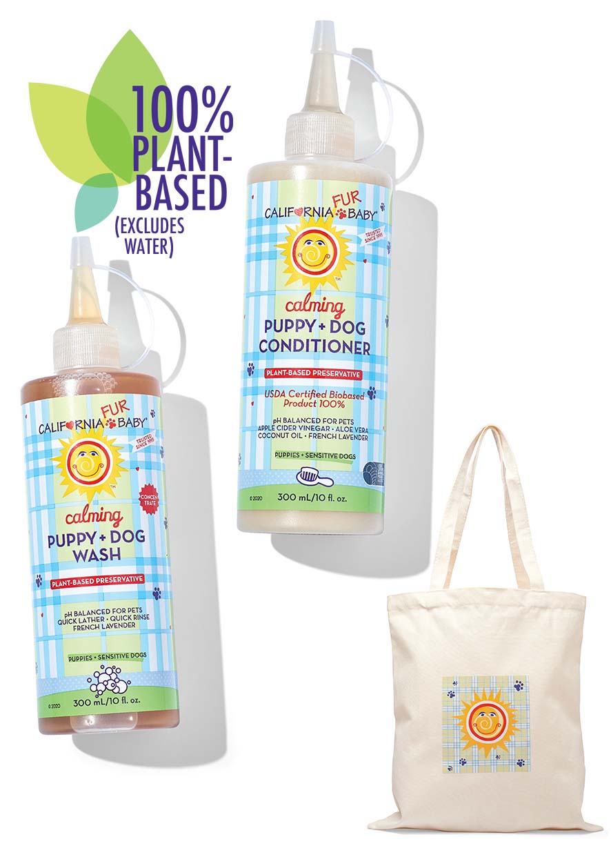 Calming Puppy & Dog Wash and Conditioner Set
