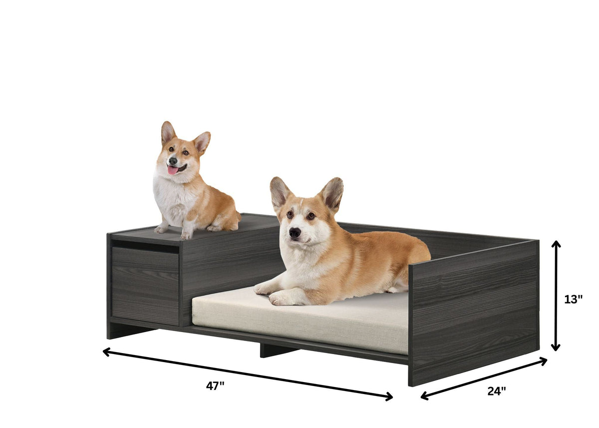 Governess’s Daybed width depth and height dimensions