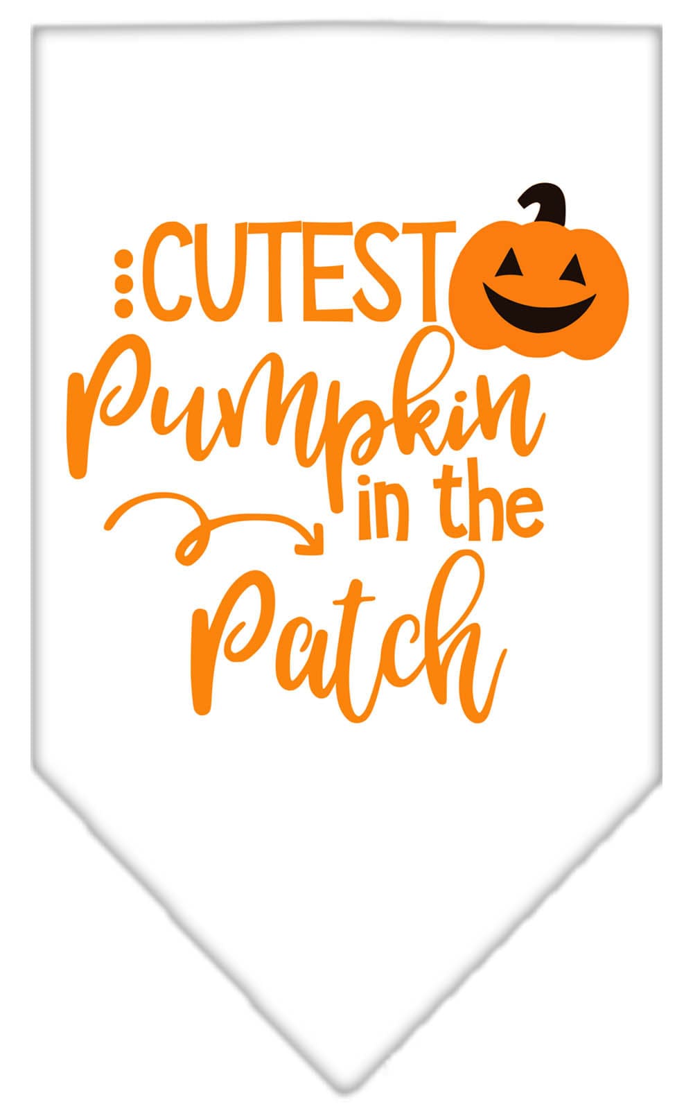 Cutest Pumpkin in the Patch Pet Bandana