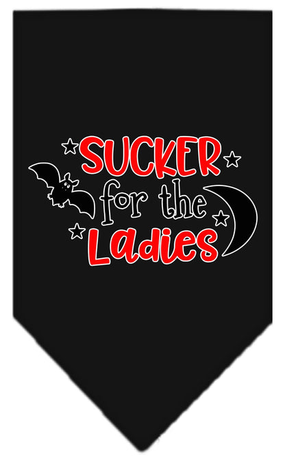 Sucker for the Ladies Pet Bandana