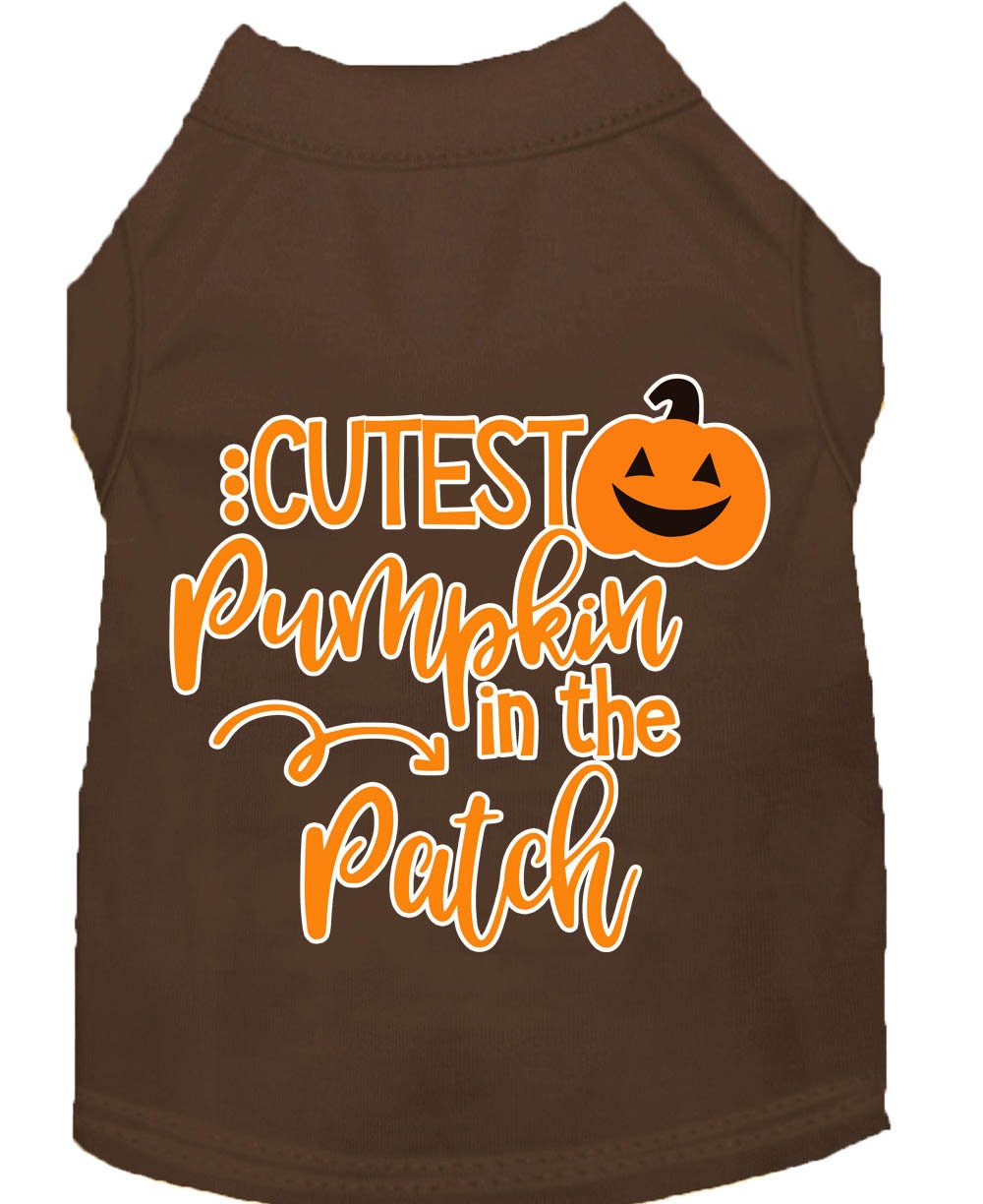 Cutest Pumpkin in the Patch Pet Shirt