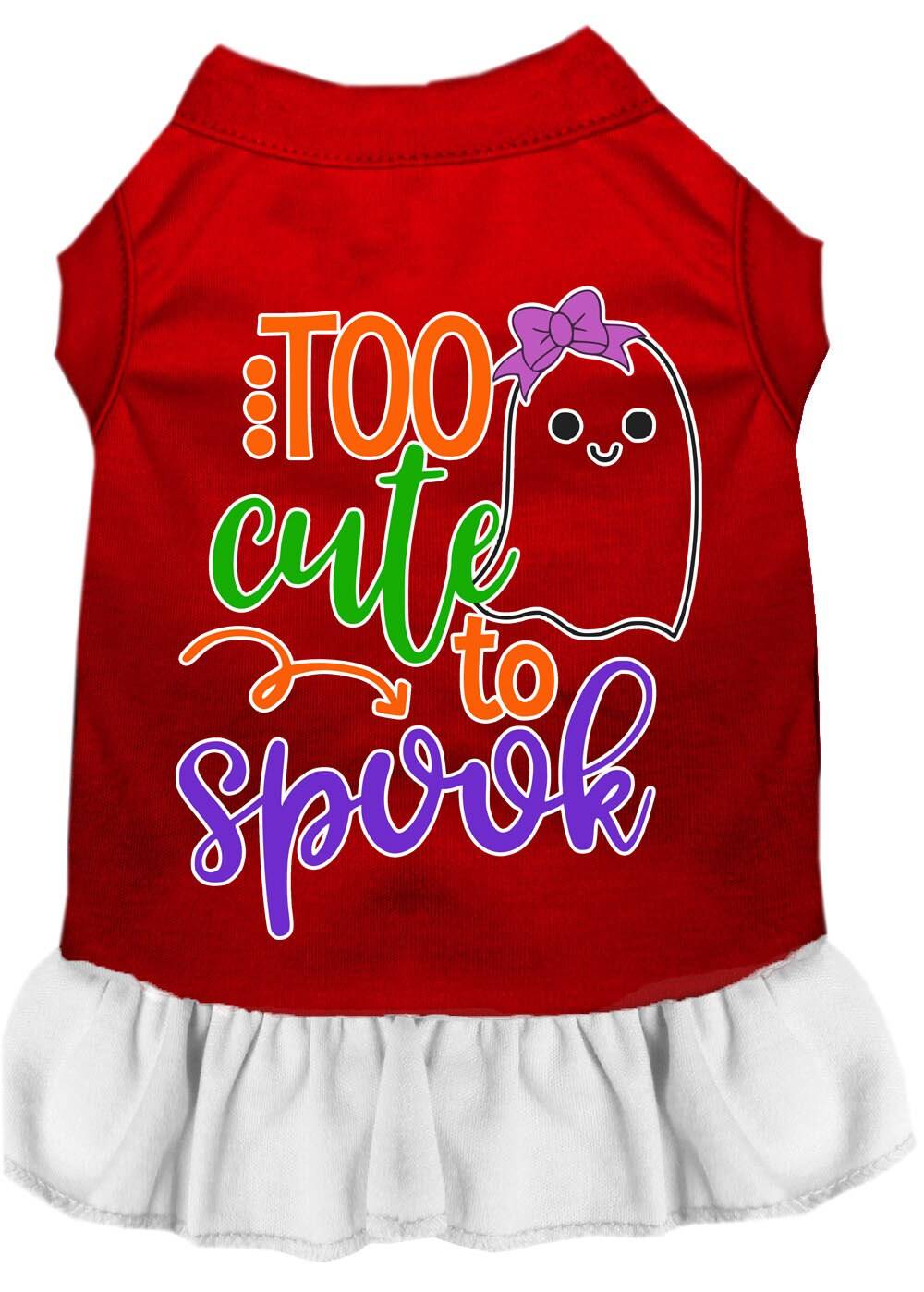 Too Cute to Spook — Girly Ghost Pet Dress